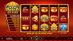 9 Masks of Fire i Casino Dingo