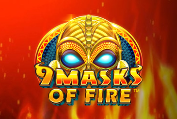 9 Masks of Fire slot logo