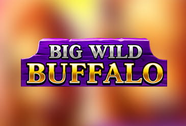 Big Wild Buffalo slot logo