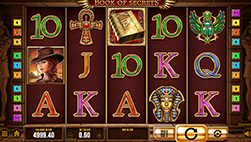 Book of Secrets i Casinia