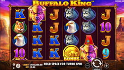 Buffalo King i Slotbox