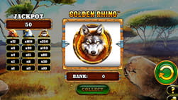 Golden Rhino i Neon54