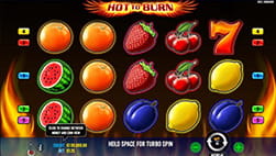 Hot to Burn i Slotbox
