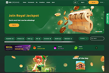 50 Crowns hjemmeside