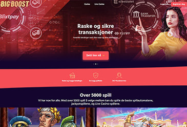Gjennomgang av Big Boosts nettsted