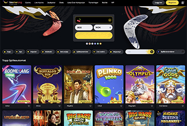Boomerang Casino hjemmeside