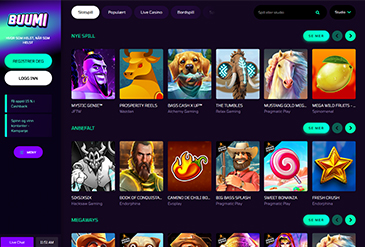 Buumi Casino spillutvalg