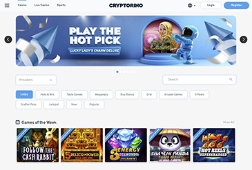 Cryptorino hjemmeside