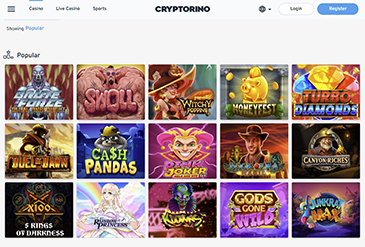 Cryptorino spillutvalg