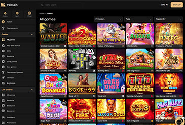 FairSpin spillutvalg