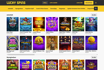 Lucky Spins spillutvalg