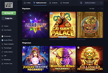 LuckyWins spillutvalg