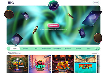 Lumi Casino hjemmeside