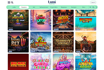 Lumi Casino spillutvalg