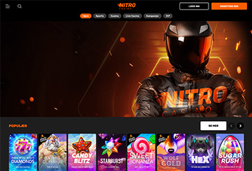 NitroCasino hjemmeside