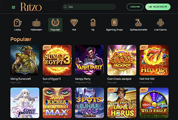 Ritzo Casino spillutvalg
