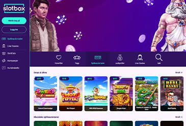 Slotbox hjemmeside