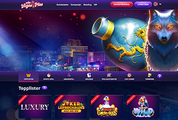 Hjemmeside VegasPlus