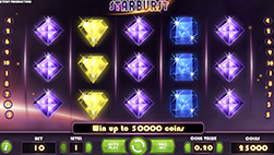 Starburst i CasinoLuck